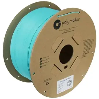 Polymaker Polymaker Matte PLA Filament, 3kg, Arctic Teal