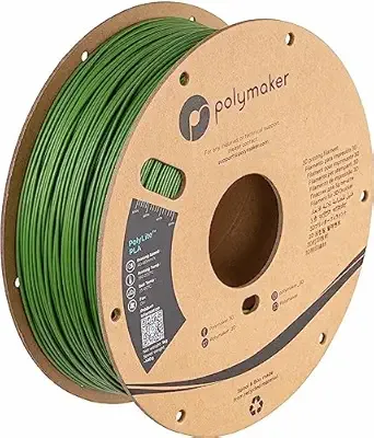Polymaker Polymaker PLA Filament, Jungle Green 3D Printing PLA Filament 1kg - PolyLite 3D Printer PLA Filament, Dimensional Accuracy +/-, Compatible with Most 3D Printer, Jungle Green