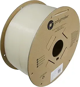 Polymaker Polymaker PolyCast Filament for Investment Casting 3kg, 3D Printing Filament for Lost Wax Investment Casting, Similar to Wax Filament for Metal Casting Plaster Cleanly Burn Out