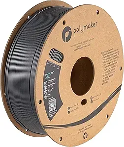 Polymaker Polymaker ASA Filament Dark Grey, 1kg ASA 3D Printing Filament, Heat & Weather Resistant - ASA 3D Printer Filament Perfect for Printing Outdoor Functional Parts