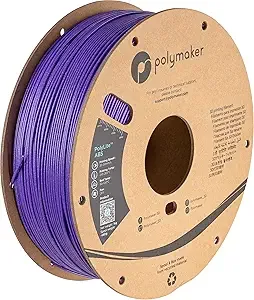 Polymaker Polymaker Glitter ABS Filament, Galaxy Purple 3D Printer Filament Heat Resistant 1kg - Twinkling ABS 3D Printing Filament, Strong & Durable, Dimensional Accuracy +/-
