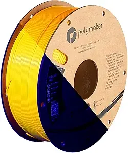 Polymaker Polymaker Neon ABS Filament, Neon Yellow 3D Printer Filament Heat Resistant 1kg - UV Reactive ABS 3D Printing Filament, Strong & Durable, Dimensional Accuracy +/-