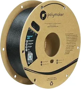 Polymaker Polymaker Glitter ABS Filament, Galaxy Black 3D Printer Filament Heat Resistant 1kg - Twinkling ABS 3D Printing Filament, Strong & Durable, Dimensional Accuracy +/-