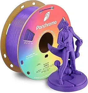 Polymaker Polymaker Panchroma CoPE 3D Printer Filament, Purple 3D Printing Filament 1kg, Prints Better Than PLA, Enables High Speed Printing, Compatible with Most 3D Printer, Purple