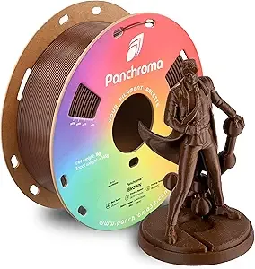 Polymaker Polymaker Panchroma CoPE 3D Printer Filament, Brown 3D Printing Filament 1kg, Prints Better Than PLA, Enables High Speed Printing, Compatible with Most 3D Printer, Brown
