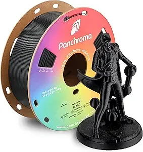 Polymaker Polymaker Panchroma CoPE 3D Printer Filament, Black 3D Printing Filament 1kg, Prints Better Than PLA, Enables High Speed Printing, Compatible with Most 3D Printer, Black
