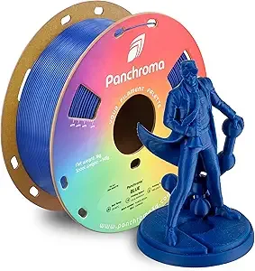 Polymaker Polymaker Panchroma CoPE 3D Printer Filament, Blue 3D Printing Filament 1kg, Prints Better Than PLA, Enables High Speed Printing, Compatible with Most 3D Printer, Blue