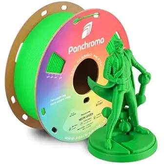 Polymaker Polymaker Panchroma Neon PLA Filament, Neon Green 3D Printing Filament, 3D Printer PLA Filament, Fit Most FDM 3D Printers, 1kg Spool (2.2lbs)