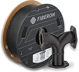 Polymaker Polymaker Fiberon PA12-CF10 Nylon Filament Black 0.5kg, Low Moisture Sensitivity PA12-CF Carbon Fiber Nylon 3D Printing Filament