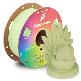 Polymaker Polymaker Panchroma Matte PLA Filament, High Speed Pastel Mint PLA 1kg (2.2 lbs), Formerly Polyterra Clog-Free 3D Printer Filament, Accuracy +/-, Fits FDM Printers