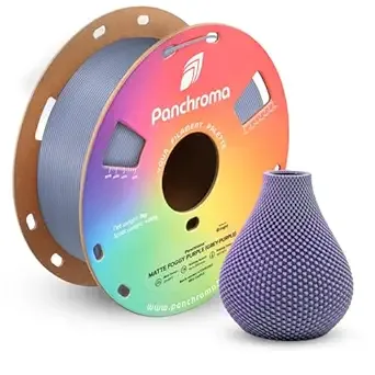 Polymaker Polymaker Panchroma Matte PLA Filament, High Speed Dual Foggy Purple PLA 1kg (2.2 lbs), Formerly Polyterra Clog-Free 3D Printer Filament, Accuracy +/-, Fits FDM Printers
