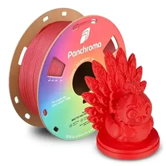 Polymaker Polymaker Panchroma Matte PLA Filament, High Speed Pastel Watermelon PLA 1kg (2.2 lbs), Formerly Polyterra Clog-Free 3D Printer Filament, Accuracy +/-, Fits FDM Printers