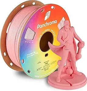 Polymaker Polymaker Panchroma CoPE 3D Printer Filament, Pink 3D Printing Filament 1kg, Prints Better Than PLA, Enables High Speed Printing, Compatible with Most 3D Printer, Pink