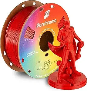 Polymaker Polymaker Panchroma CoPE 3D Printer Filament, Wine Red 3D Printing Filament 1kg, Prints Better Than PLA, Enables High Speed Printing, Compatible with Most 3D Printer, Wine Red