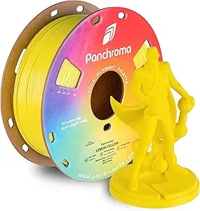 Polymaker Polymaker Panchroma CoPE 3D Printer Filament, Lemon Yellow 3D Printing Filament 1kg, Prints Better Than PLA, Enables High Speed Printing, Compatible with Most 3D Printer, Lemon Yellow