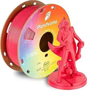Polymaker Polymaker Panchroma CoPE 3D Printer Filament, Magenta 3D Printing Filament 1kg, Prints Better Than PLA, Enables High Speed Printing, Compatible with Most 3D Printer, Magenta