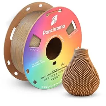 Polymaker Polymaker Panchroma Matte PLA Filament, High Speed Dual Foggy Orange PLA 1kg (2.2 lbs), Formerly Polyterra Clog-Free 3D Printer Filament, Accuracy +/-, Fits FDM Printers