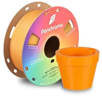 Polymaker Polymaker Panchroma Matte PLA Filament, High Speed Sunrise Orange PLA 1kg (2.2 lbs), Formerly Polyterra Clog-Free 3D Printer Filament, Accuracy +/-, Fits FDM Printers