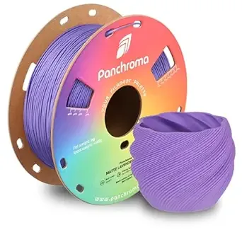 Polymaker Polymaker Panchroma Matte PLA Filament, High Speed Lavender Purple PLA 1kg (2.2 lbs), Formerly Polyterra Clog-Free 3D Printer Filament, Accuracy +/-, Fits FDM Printers