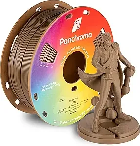 Polymaker Polymaker Panchroma CoPE 3D Printer Filament, Tan 3D Printing Filament 1kg, Prints Better Than PLA, Enables High Speed Printing, Compatible with Most 3D Printer, Tan