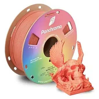 Polymaker Polymaker Panchroma Matte PLA Filament, High Speed Marble Brick PLA 1kg (2.2 lbs), Formerly Polyterra Clog-Free 3D Printer Filament, Accuracy +/-, Fits FDM Printers