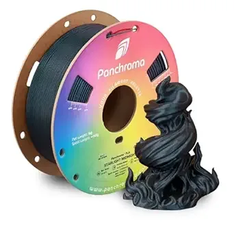 Polymaker Polymaker Panchroma Blue Color Changing PLA, 1KG, Glitter Starlight Midnight 3D Printer Filament, Hides Layer Lines, Easy to Print, Tangle Free, AMS Compatible, Works with Most FDM Printers