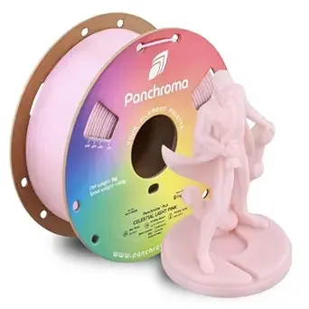 Polymaker Polymaker Panchroma Celestial PLA Filament, Celestial Light Pink 3D Printing Filament, Shiny Glittering 3D Printer PLA Filament, Fit Most FDM 3D Printers, 1kg Spool (2.2lbs)