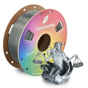 Polymaker Polymaker Panchroma Gradient Silk Air PLA 3D Printing Filament 1kg, Smooth Color Transitions, Shiny Silk Finish, High Speed Printing, Ideal for Home Décor, Toys, Cosplay, Miniatures & Gifts