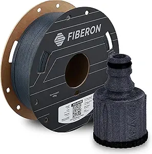 Polymaker Polymaker Fiberon ASA-CF08 Dark Grey Carbon Fiber 3D Printing Filament 0.5KG, UV & Weather Resistant, High Rigidity, Heat Resistant, Easy to Print, Functional Parts & Prototypes
