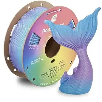 Polymaker Polymaker Panchroma Gradient Celestial PLA Blue-Purple 3D Printing Filament 1KG, Premium Gradient PLA, Easy to Print, AMS Compatible, Perfect for Figurines, Display Models and Fantasy Designs