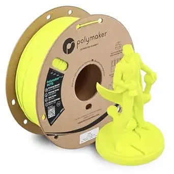 Polymaker Polymaker PETG Lime 3D Printer Filament 1kg, High Speed PETG up to/s, High Strength New Formula, Excellent Layer Adhesion, Warp Free, Compatible with Most 3D Printers