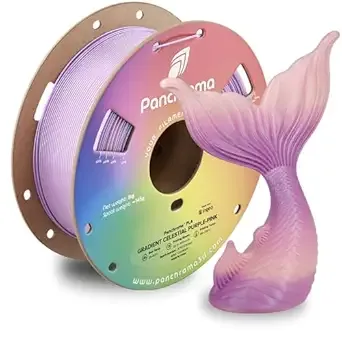 Polymaker Polymaker Panchroma Gradient Celestial PLA Purple-Pink 3D Printing Filament 1KG, Premium Gradient PLA, Easy to Print, AMS Compatible, Perfect for Figurines, Display Models and Fantasy Designs