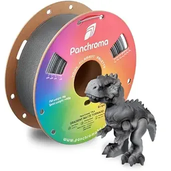 Polymaker Polymaker Panchroma Matte PLA Filament, High Speed Gradient Tornado PLA 1kg (2.2 lbs), Formerly Polyterra Clog-Free 3D Printer Filament, Accuracy +/-, Fits FDM Printers