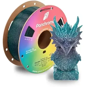 Polymaker Polymaker Panchroma Gradient Galaxy PLA Blue-Green 3D Printing Filament 1KG, Premium Gradient PLA, Easy to Print, AMS Compatible, Perfect for Figurines, Models, Toys and Decorative Pieces