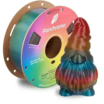 Polymaker Polymaker Panchroma Gradient Starlight PLA Rainbow 3D Printing Filament 1KG, Premium Gradient PLA, Easy to Print, AMS Compatible, Perfect for Figurines, Tabletop Models, Ornaments and Jewelry