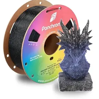 Polymaker Polymaker Panchroma Gradient Galaxy PLA Black-Blue 3D Printing Filament 1KG, Premium Gradient PLA, Easy to Print, AMS Compatible, Perfect for Figurines, Models, Toys and Decorative Pieces
