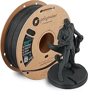 Polymaker Polymaker PLA Pro 3D Printing Filament Metallic Chrome 1KG, High-Impact Tough PLA, Fast Printing up to/s, New Formula, Easy to Print on Most FDM Printers, No Enclosure Required