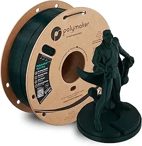 Polymaker Polymaker PLA Pro 3D Printing Filament Blue-Green 1KG, High-Impact Tough PLA, Fast Printing up to/s, High Speed New Formula, Easy to Print on Most FDM Printers, No Enclosure Required