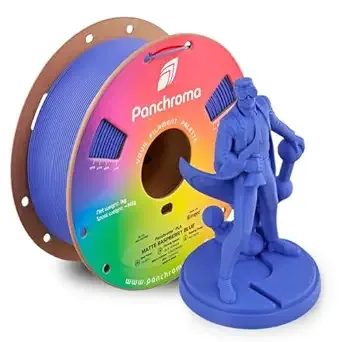 Polymaker Polymaker Panchroma Matte PLA Filament, High Speed Raspberry Blue PLA 1kg (2.2 lbs), Formerly Polyterra Clog-Free 3D Printer Filament, Accuracy +/-, Fits FDM Printers