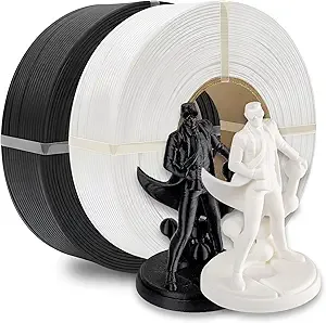 Polymaker Polymaker Panchroma PLA Filament Bundle 2kg Refill, White+Black