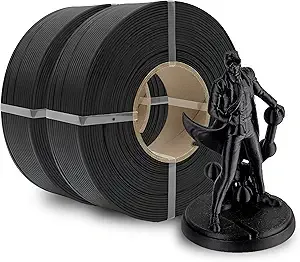 Polymaker Polymaker Panchroma PLA Filament Bundle 2kg Refill, Black*2
