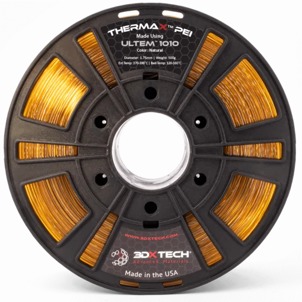 Printed Solid 3DXTECH ThermaX™ PEI 1010, 500g., Natural