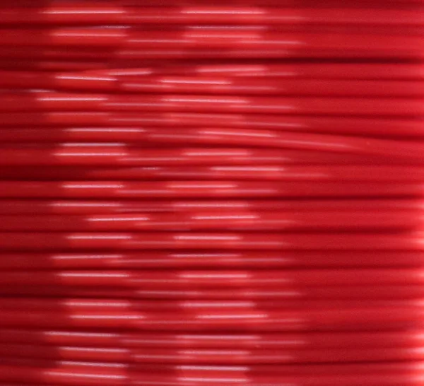 Printed Solid PLA Silk Red
