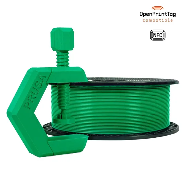Printed Solid Prusament PETG Jungle Green 1kg (NFC)