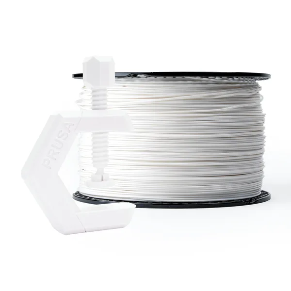 Printed Solid Prusament PETG Signal White 2kg - Made in USA