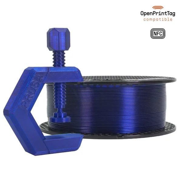 Printed Solid Prusament PETG Ultramarine Blue 1kg (NFC)