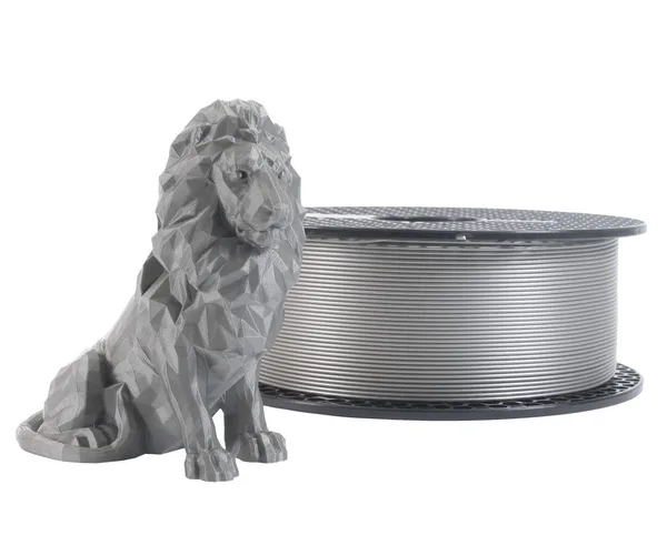 Printed Solid PLA Silver