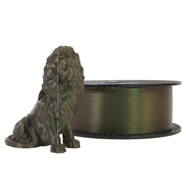 Printed Solid PLA Green