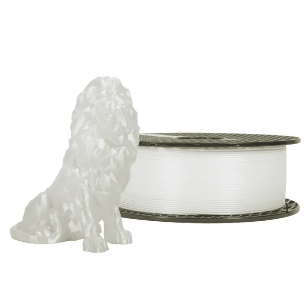 Printed Solid Prusament PLA (Blend) 970g Pearl White