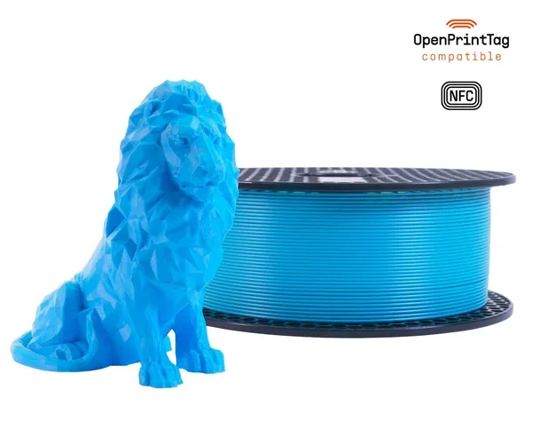 Printed Solid PLA Blue